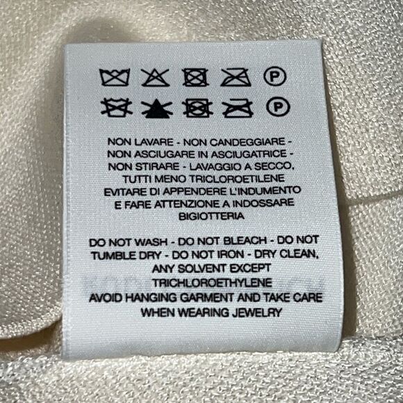 NWT RUDI GERNREICH White Sleeveless Cutout Dress Medium - Picture 15 of 16